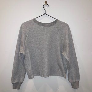 Project Social T grey cropped sweatshirt